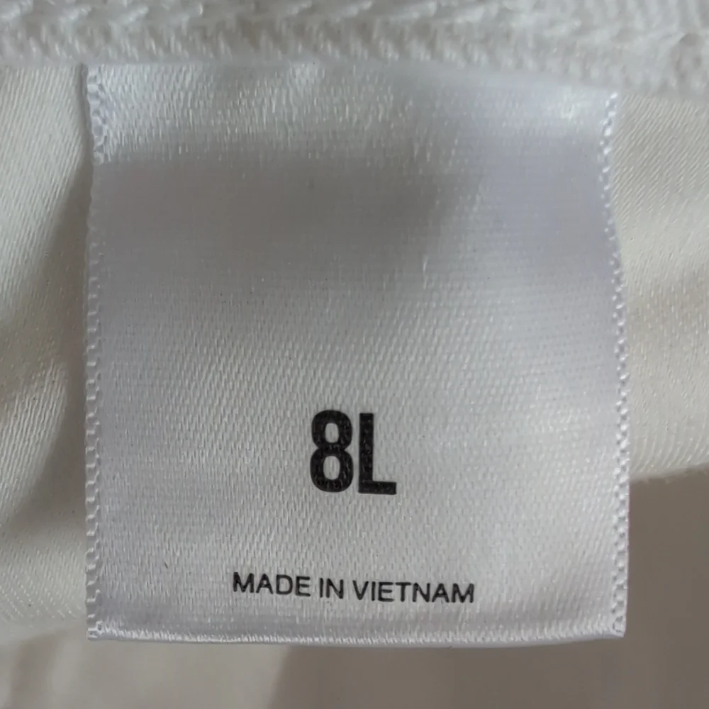 Express Women's Crisp White Mid Rise 70s Flare Jeans 8L       P247 - Picture 14 of 15